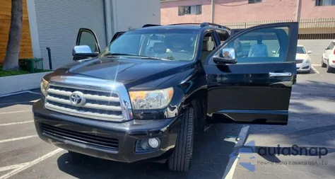 2010 Toyota Sequoia Limited from USA, damaged, VIN 5TDKY5G15AS024645